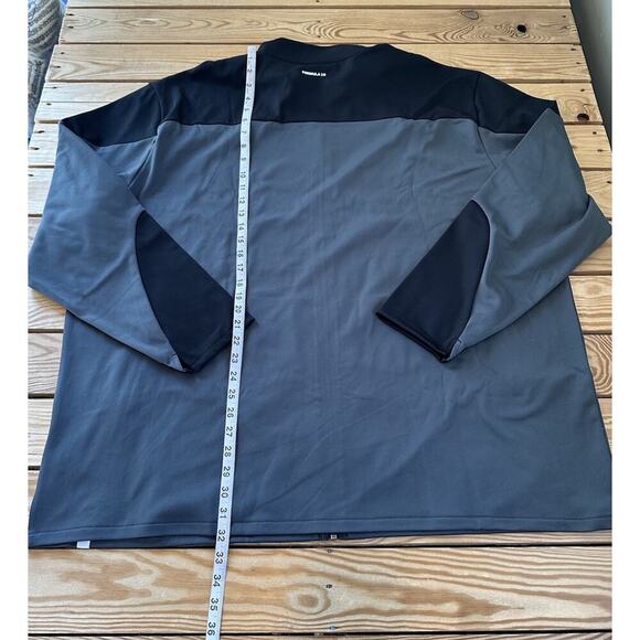 NEW Formula 1 Tech Stacked Full Zip Jacket Size 3XL Men’s Black Gray - Picture 8 of 10